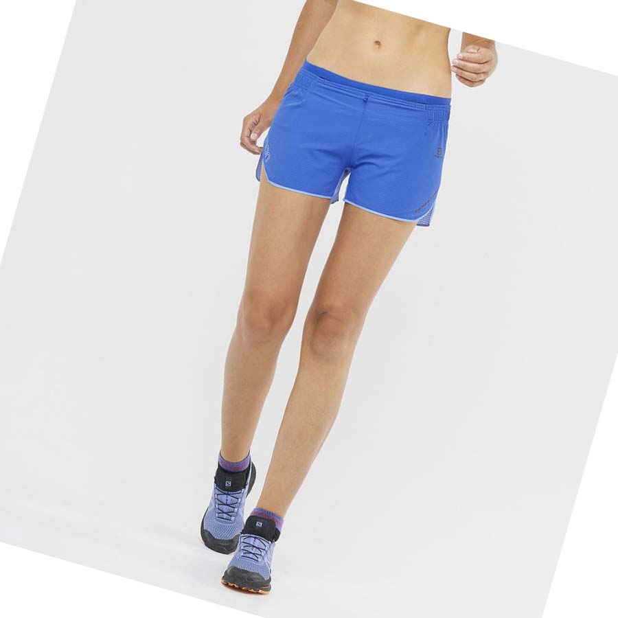 Bermudas Salomon SENSE AERO 3'' Mujer Azules | MX 2339HAP